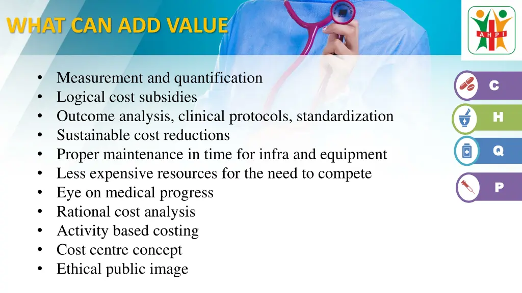 what can add value