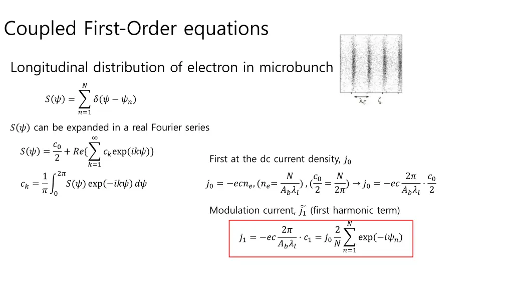 coupled first order equations
