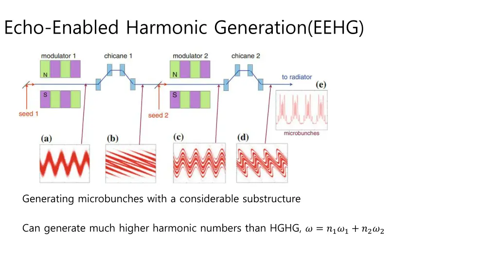 echo enabled harmonic generation eehg
