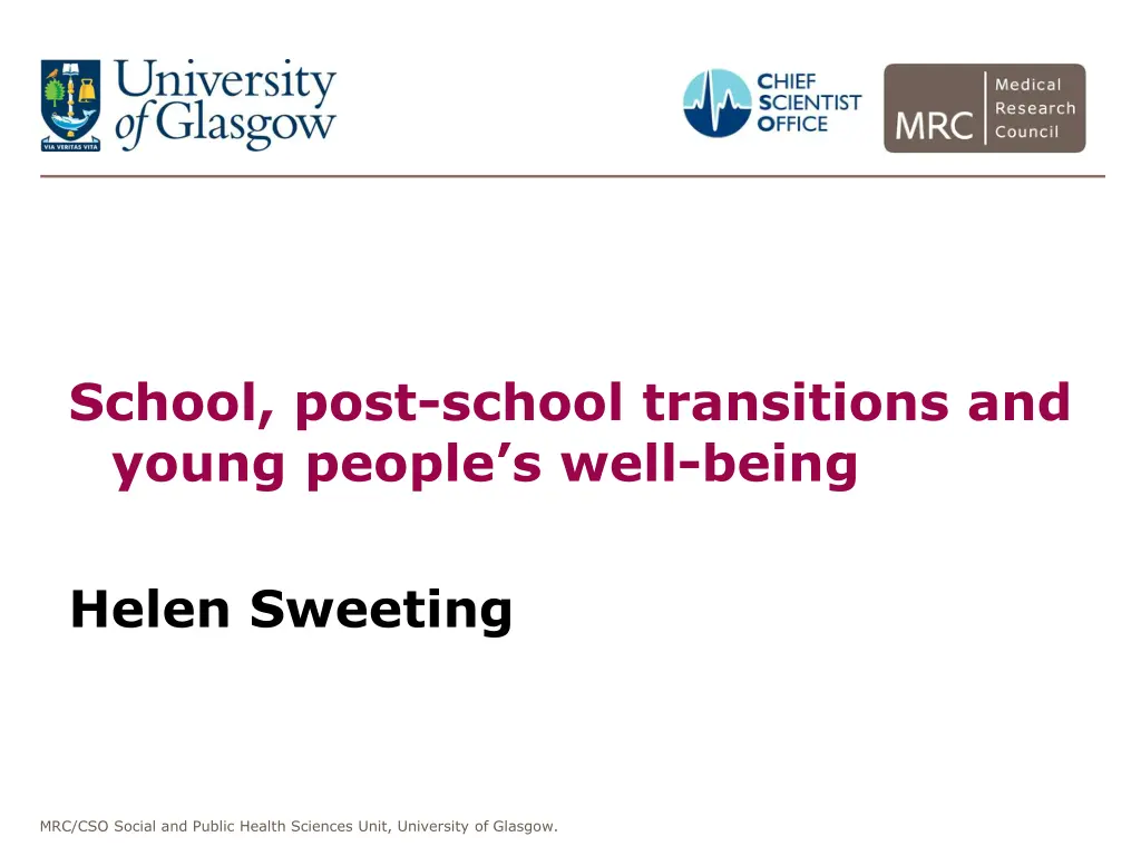 school post school transitions and young people 1