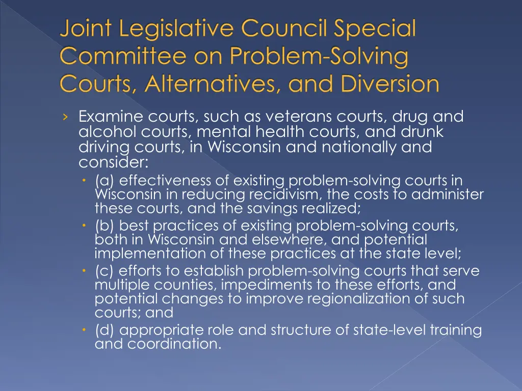 joint legislative council special committee 2