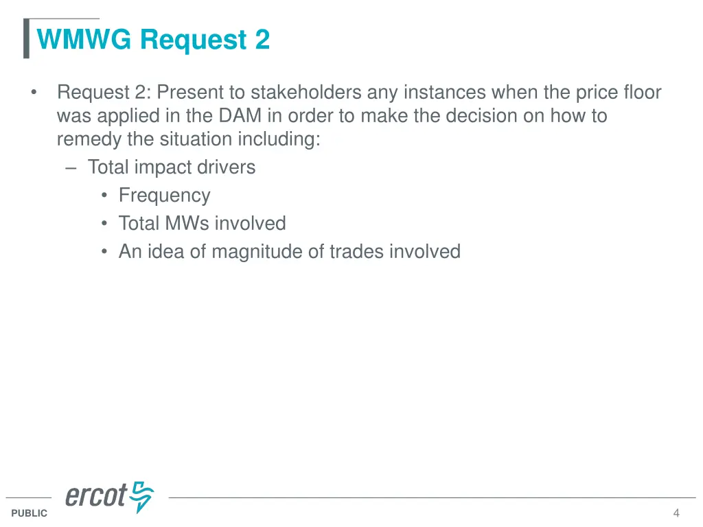 wmwg request 2