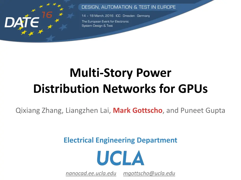 multi story power distribution networks for gpus