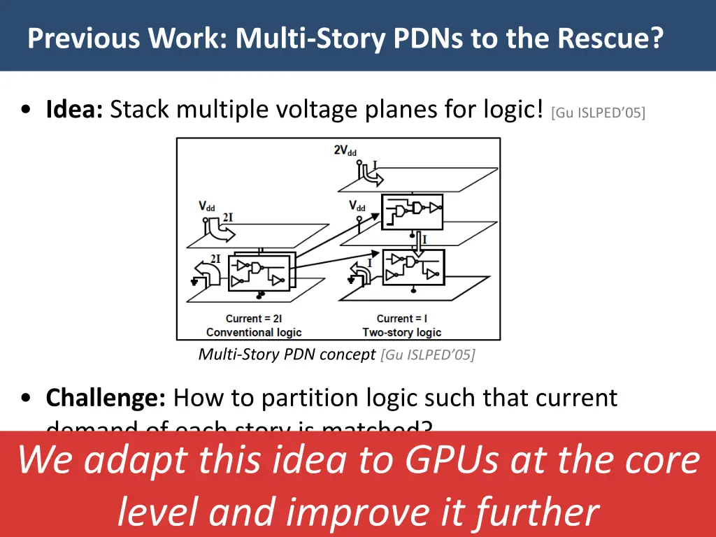 previous work multi story pdns to the rescue