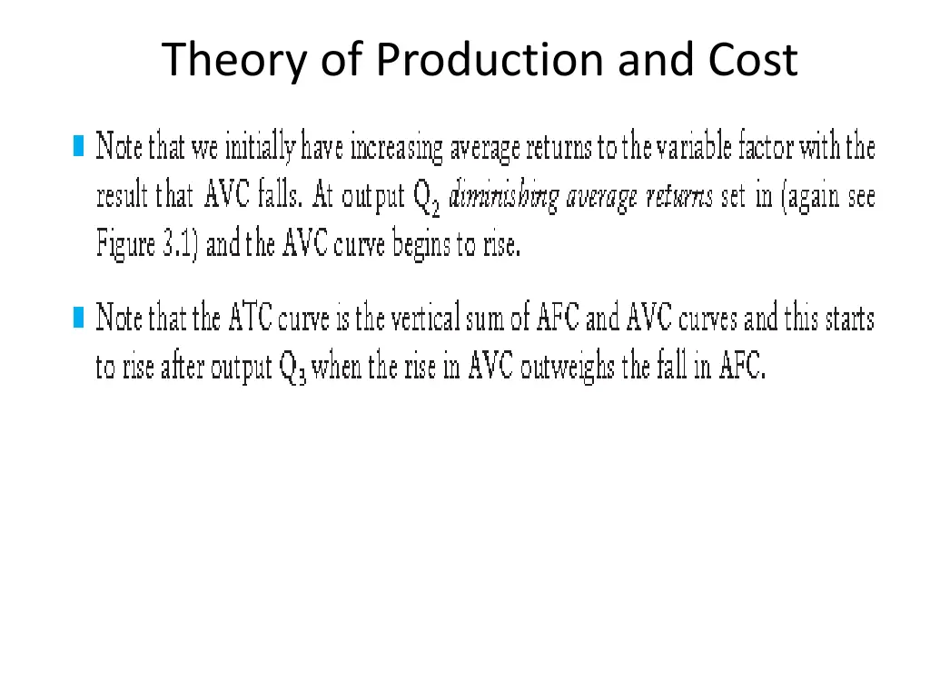 theory of production and cost 13