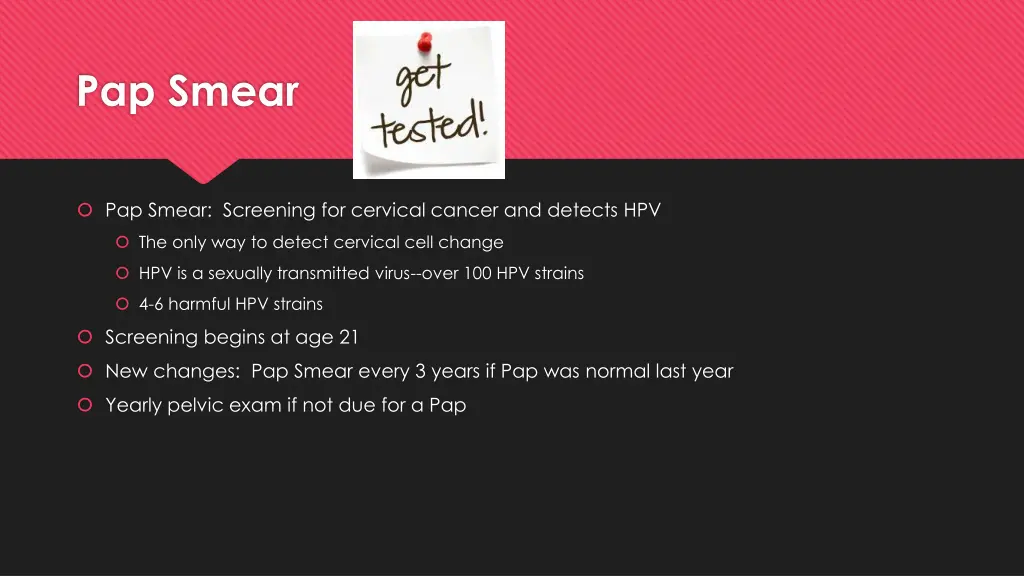 pap smear