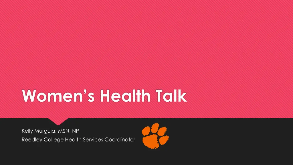 women s health talk