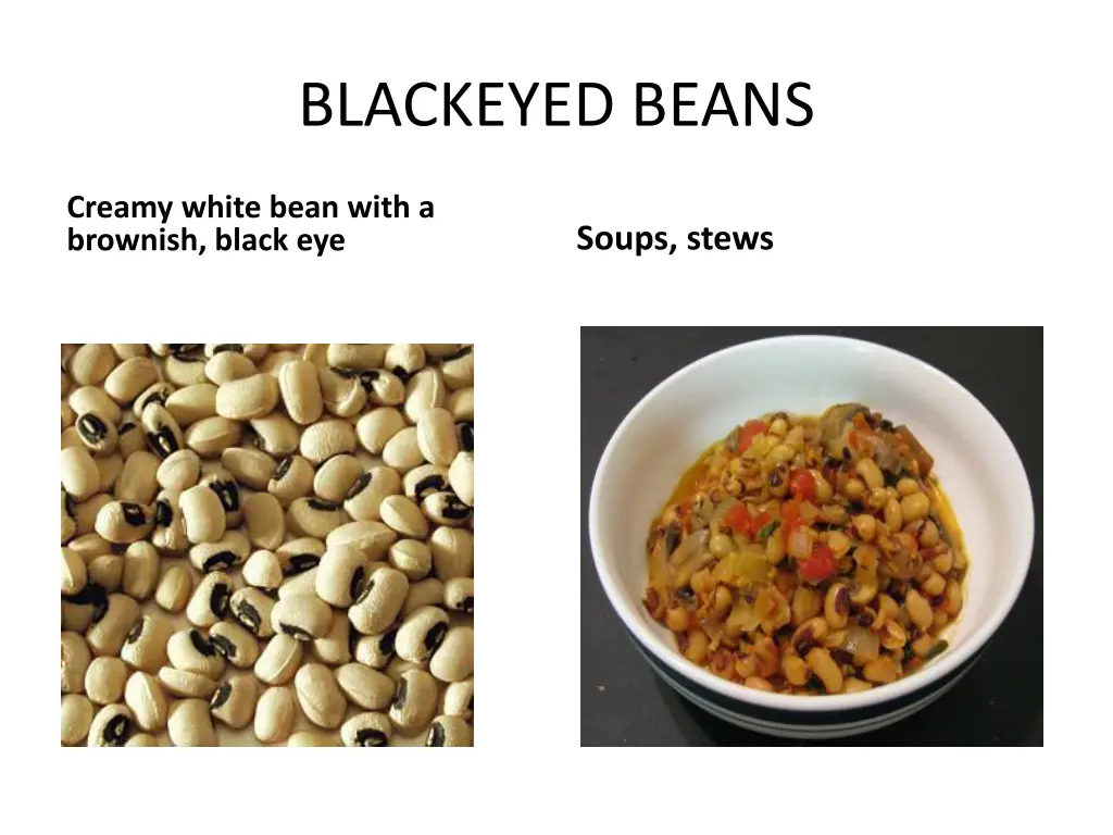 blackeyed beans