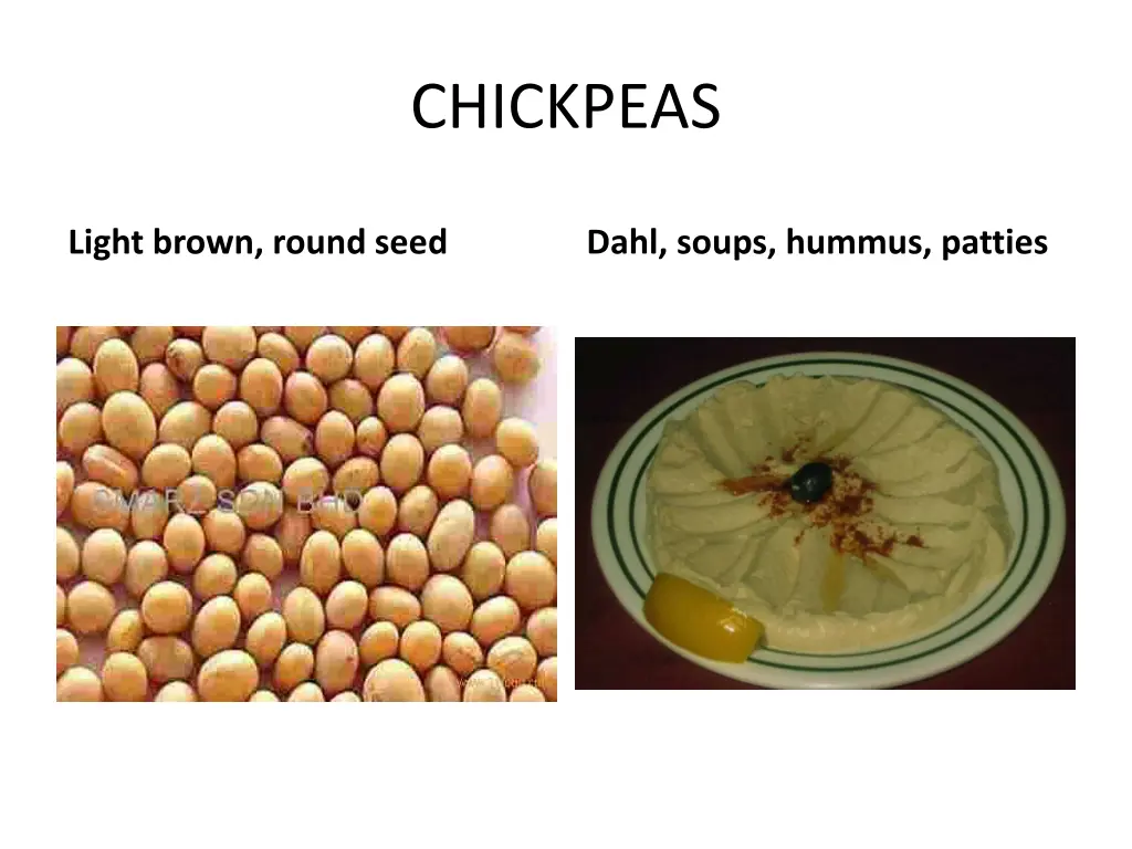 chickpeas