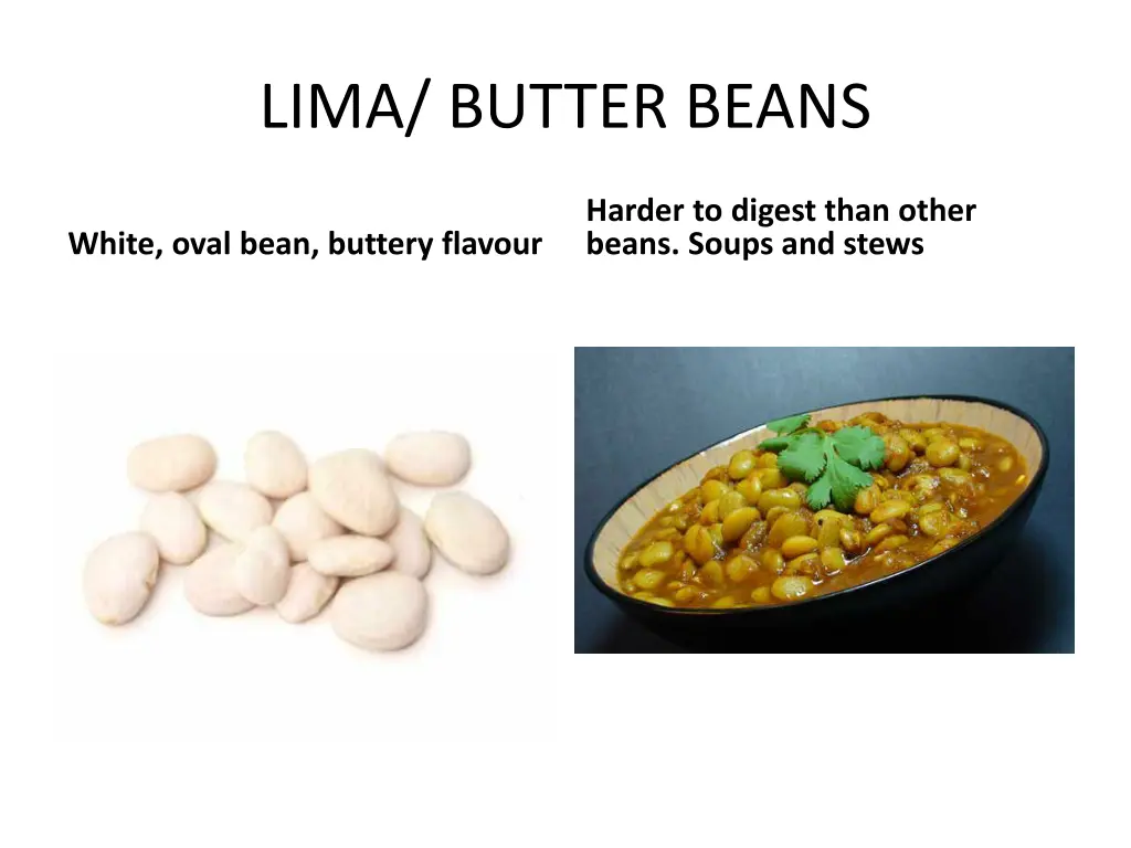lima butter beans