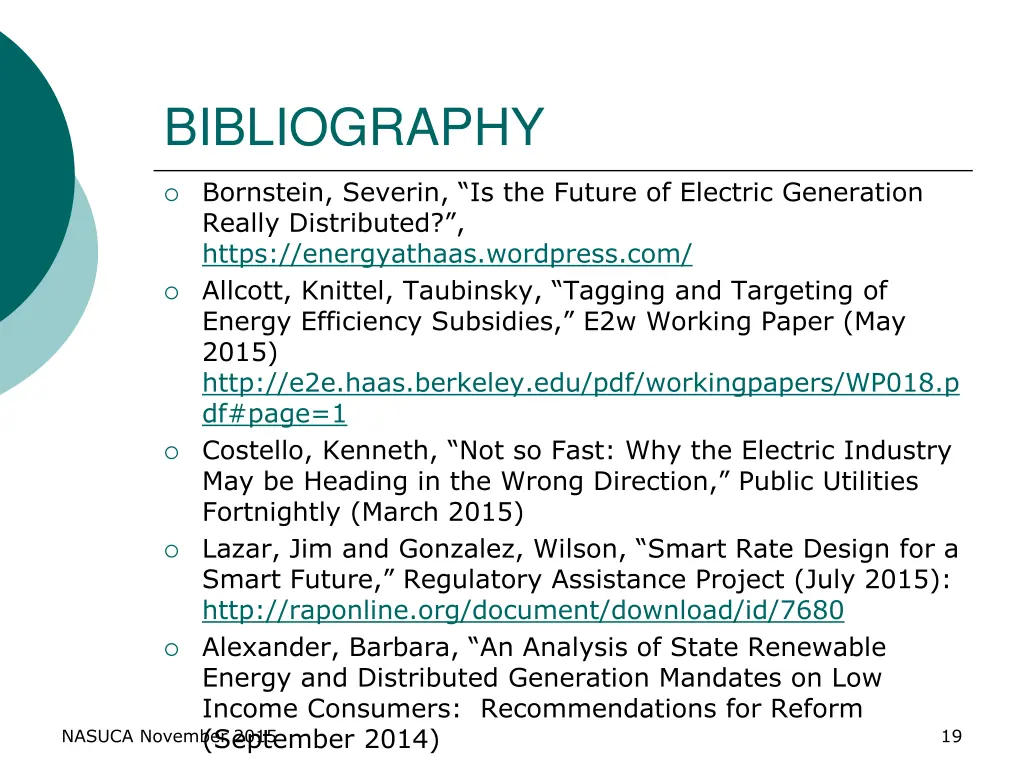 bibliography