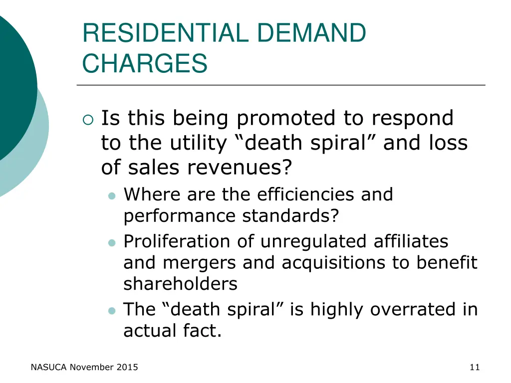 residential demand charges 1