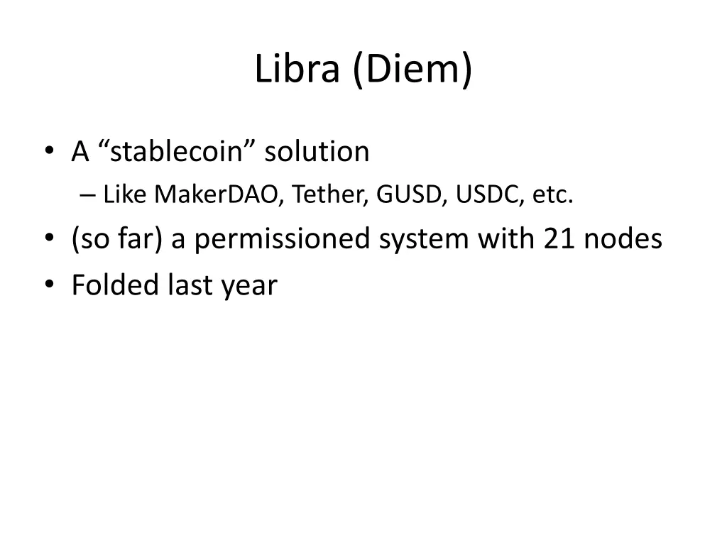libra diem