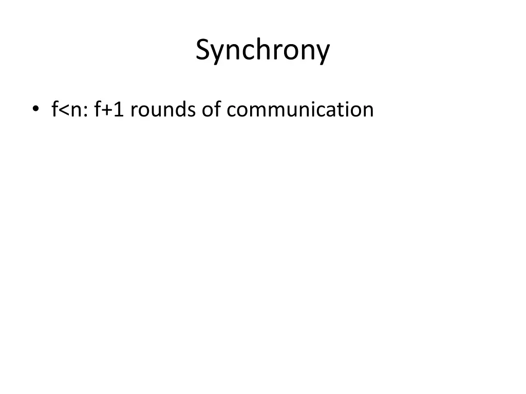 synchrony