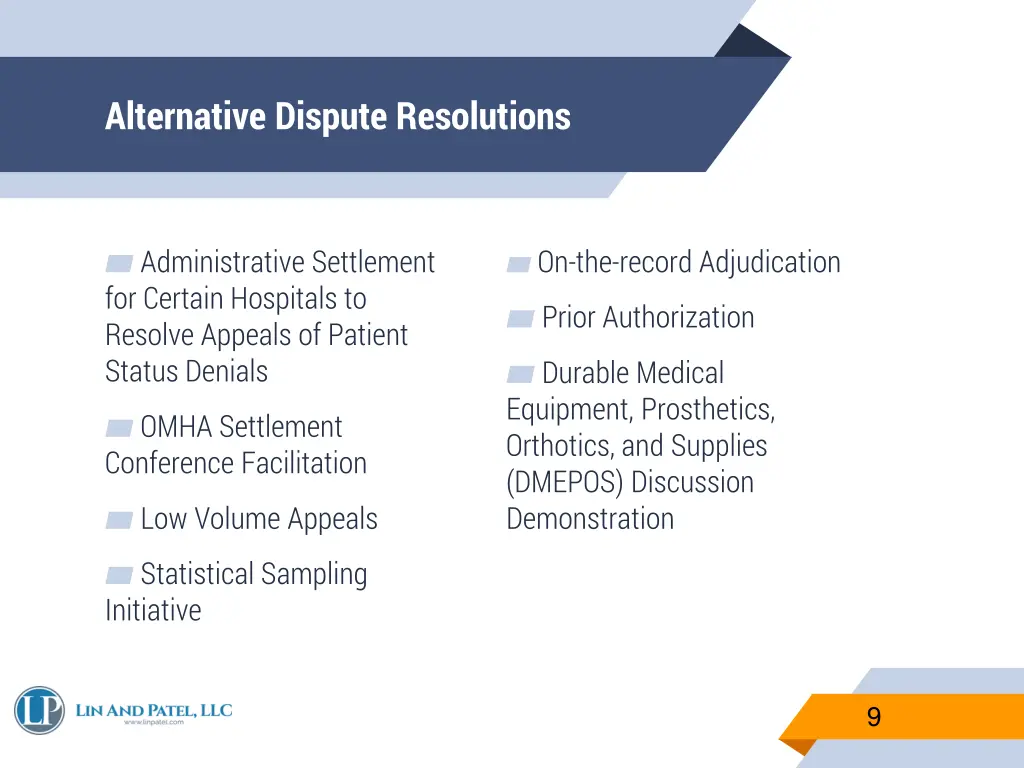 alternative dispute resolutions