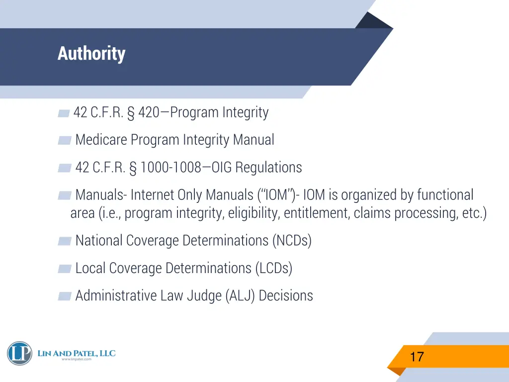 authority