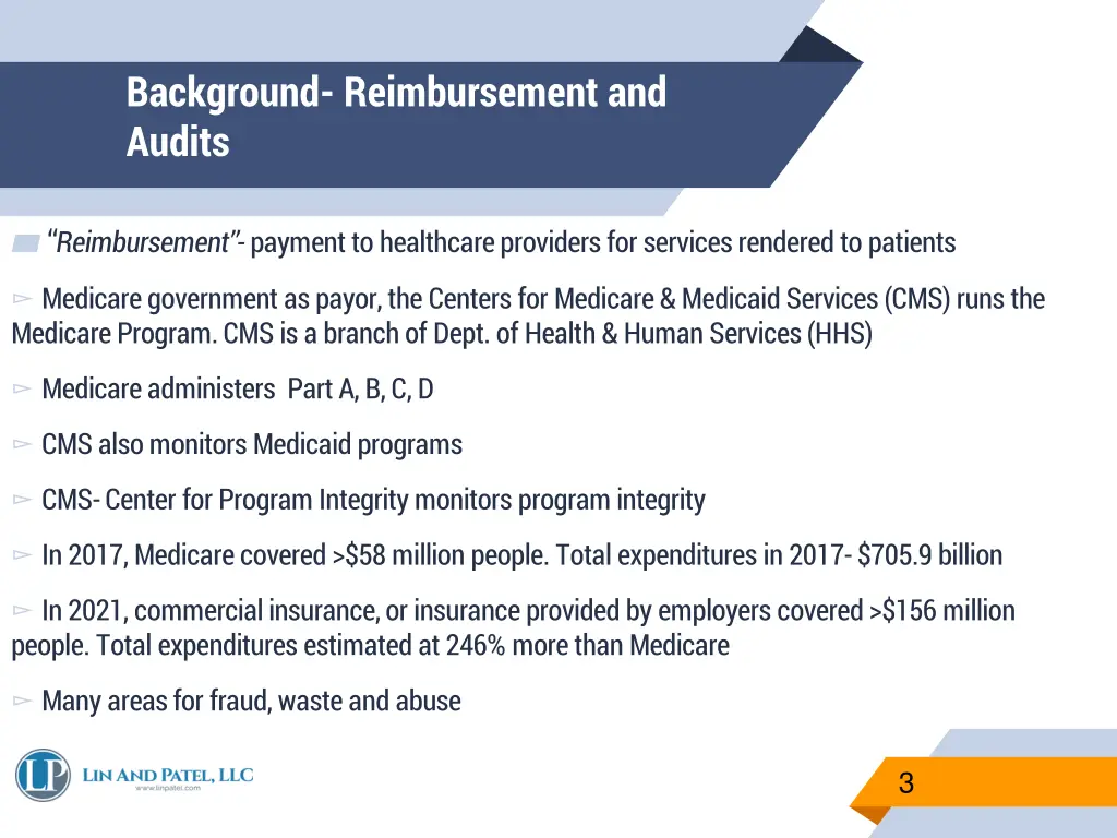 background reimbursement and audits