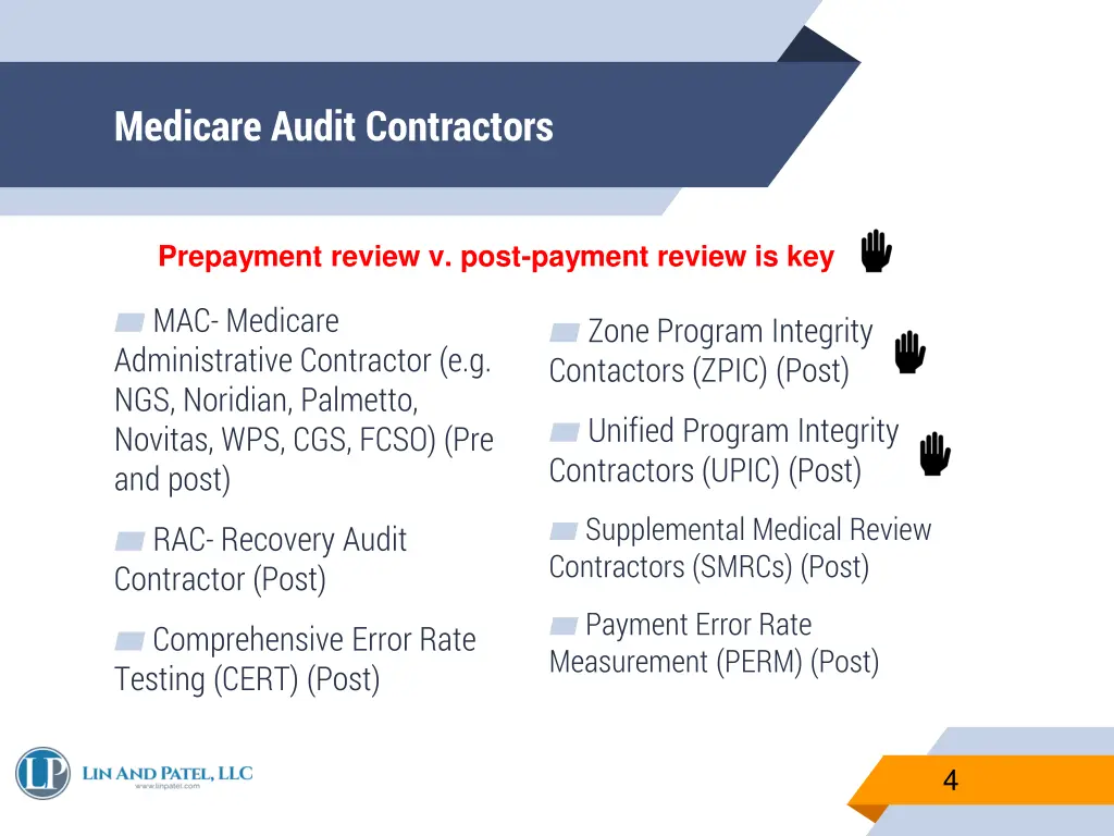 medicare audit contractors