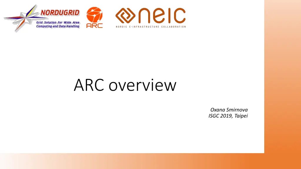 arc overview