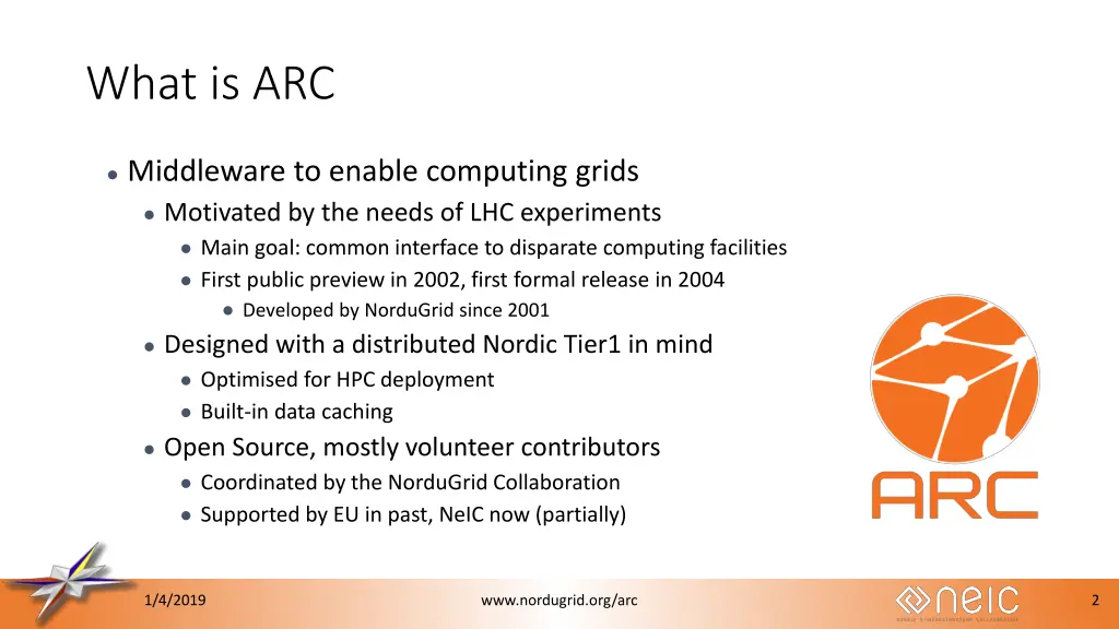 what is arc