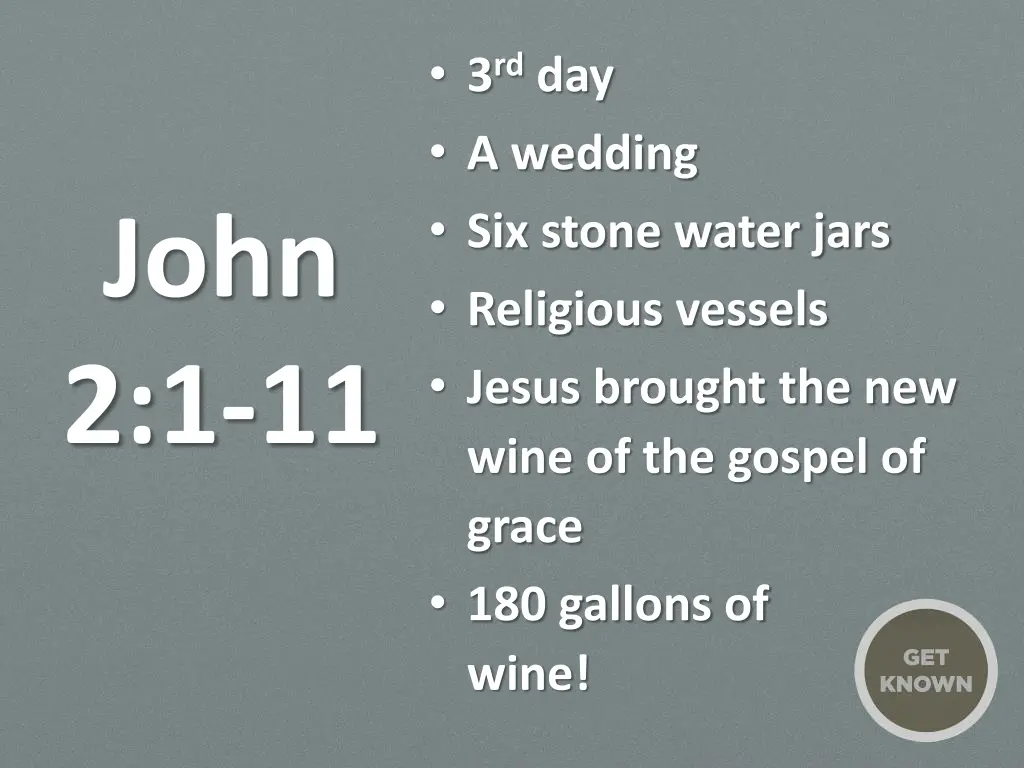 3 rd day a wedding six stone water jars religious