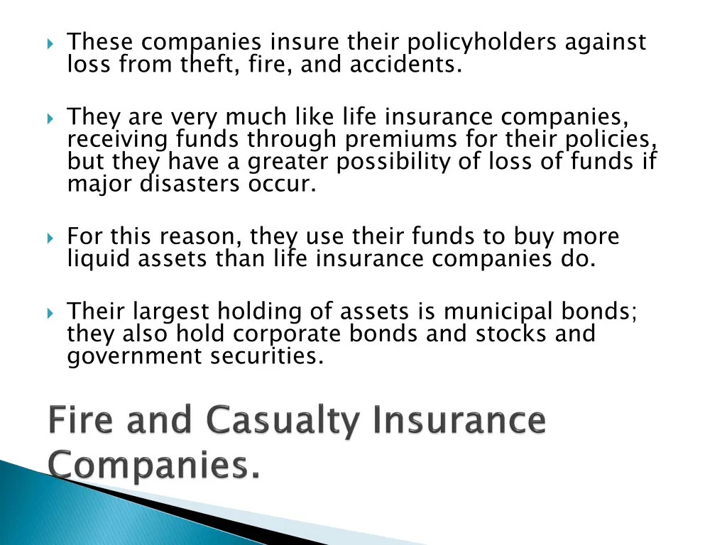 these companies insure their policyholders