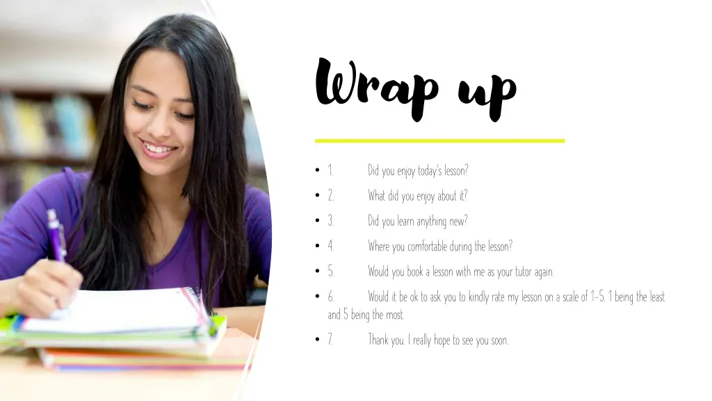 wrap up