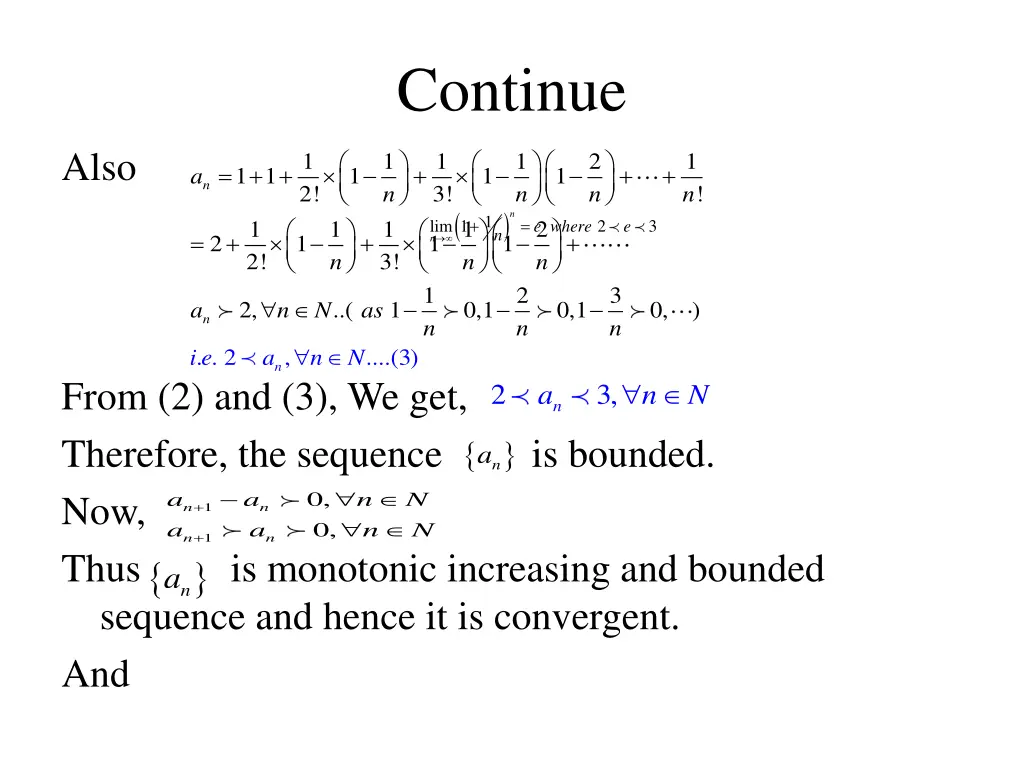continue 1