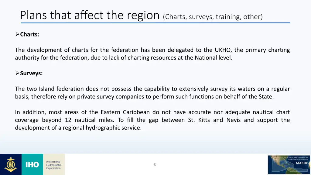 plans that affect the region charts surveys