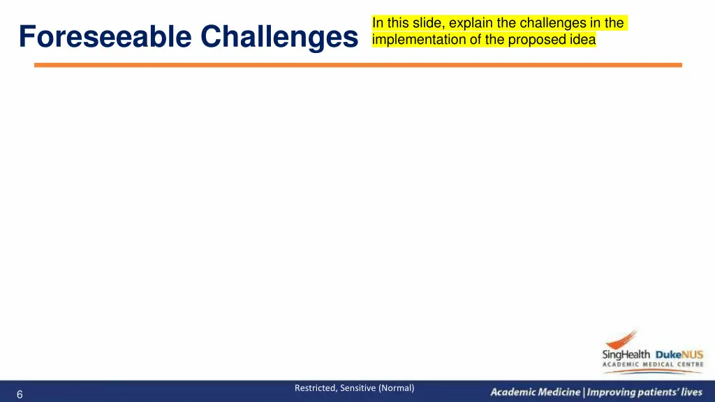 in this slide explain the challenges