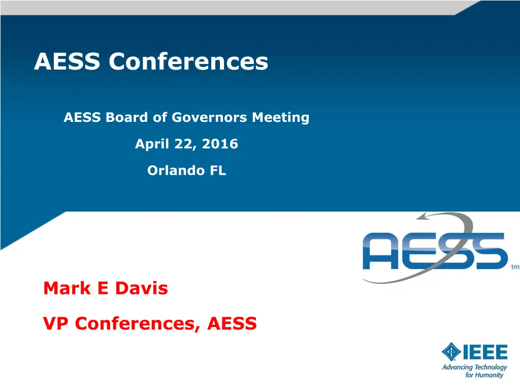 aess conferences