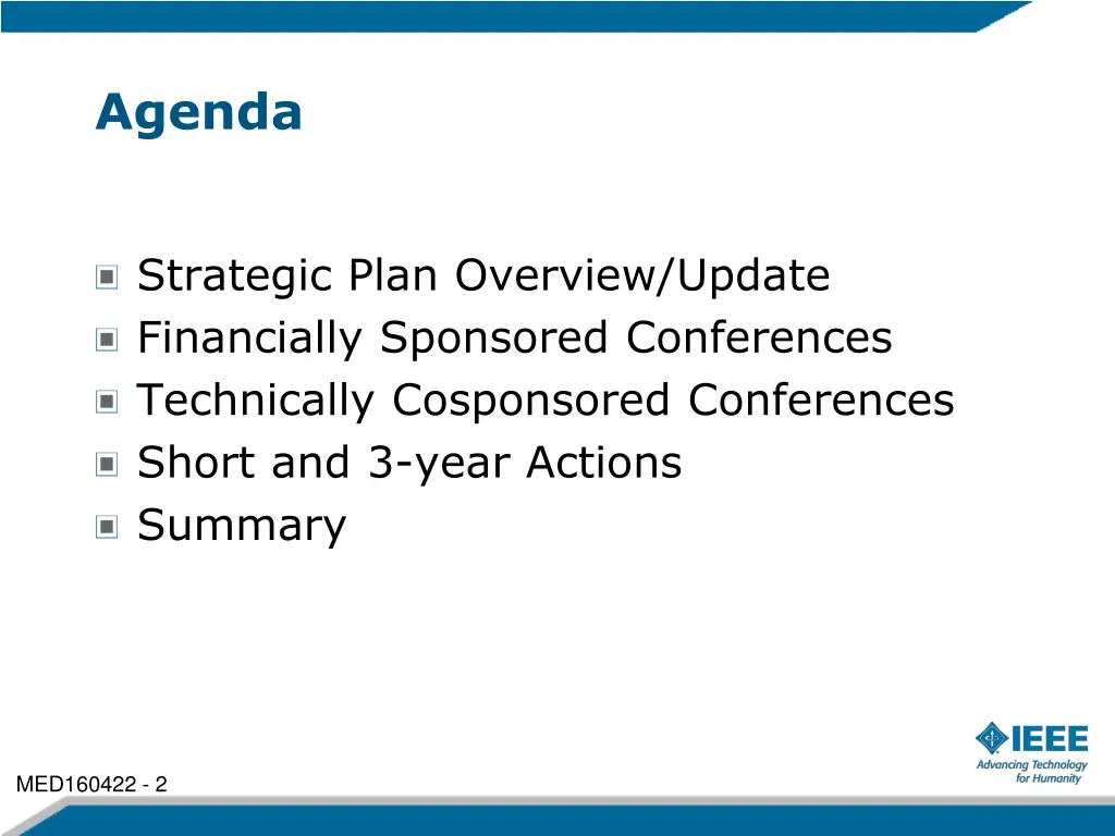 agenda