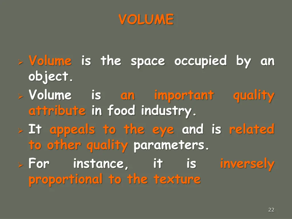 volume