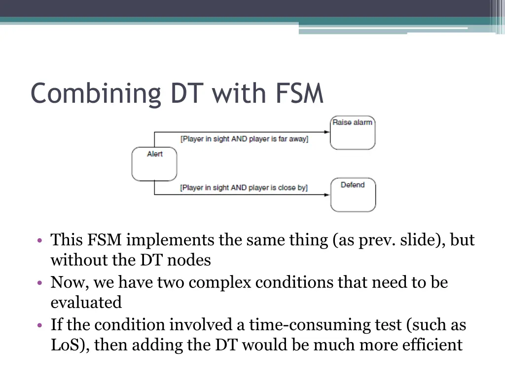 combining dt with fsm 2