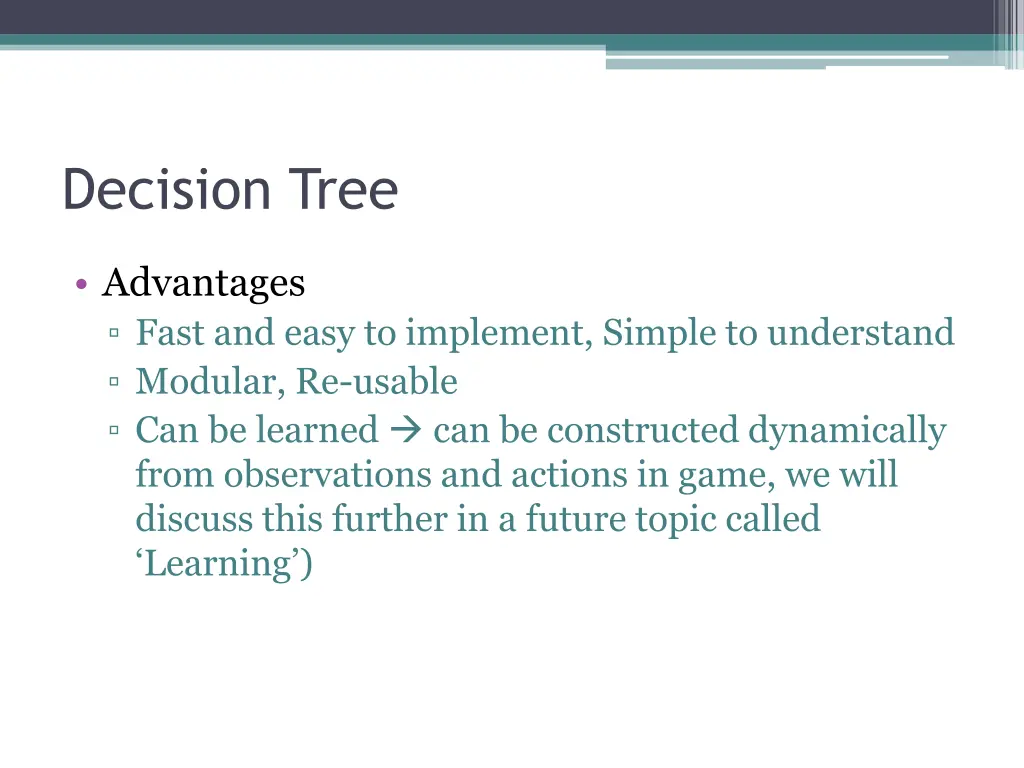 decision tree