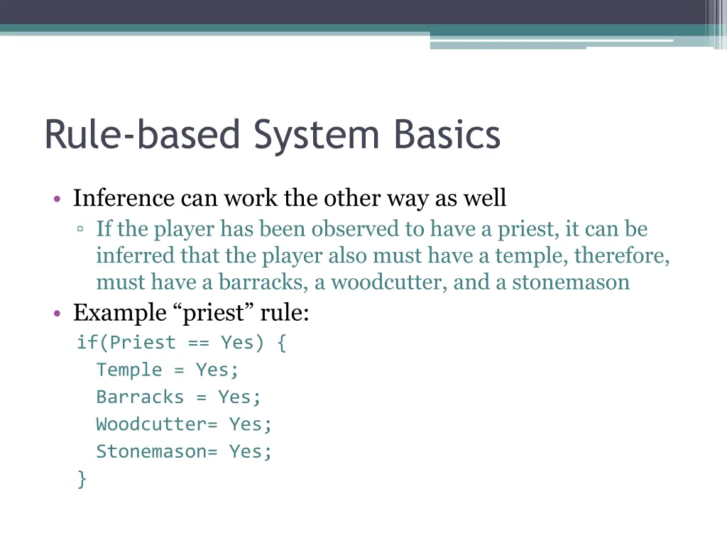 rule based system basics 3