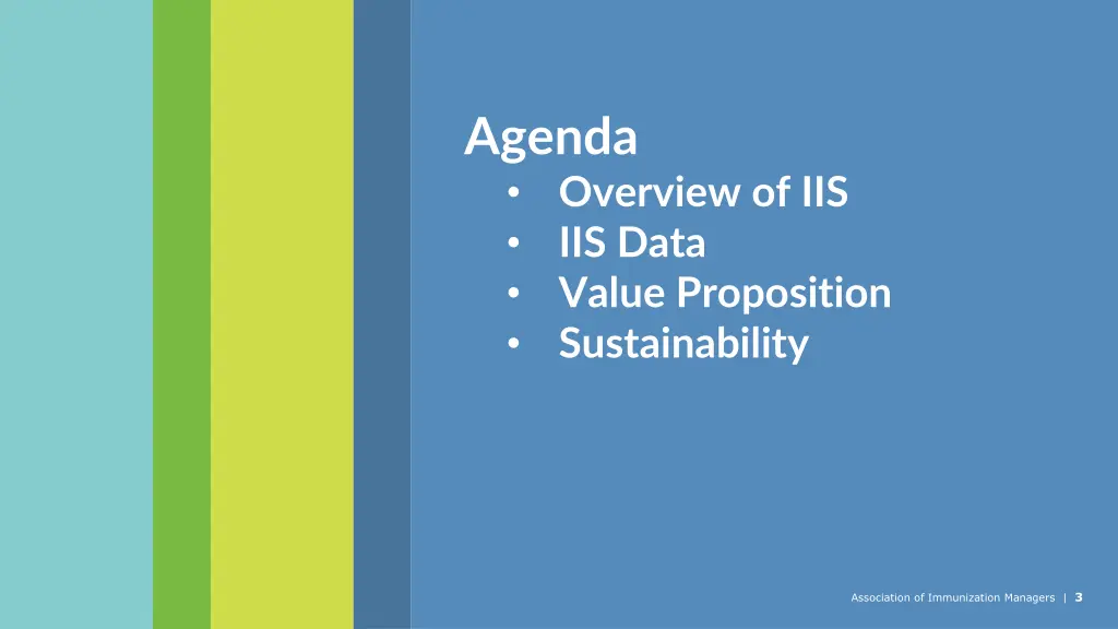 agenda value proposition sustainability