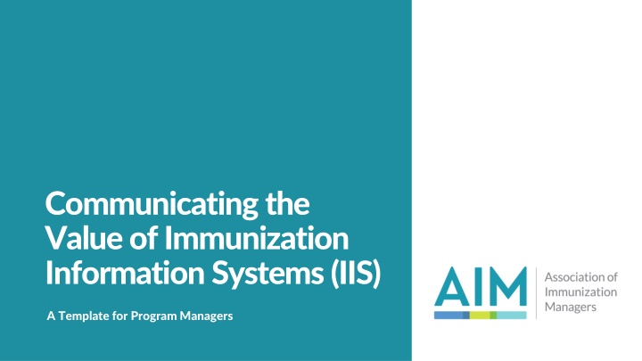 communicating the value of immunization