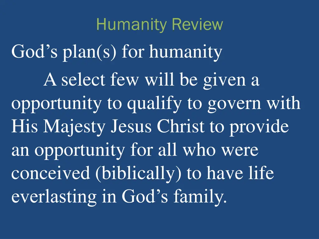 humanity review 1