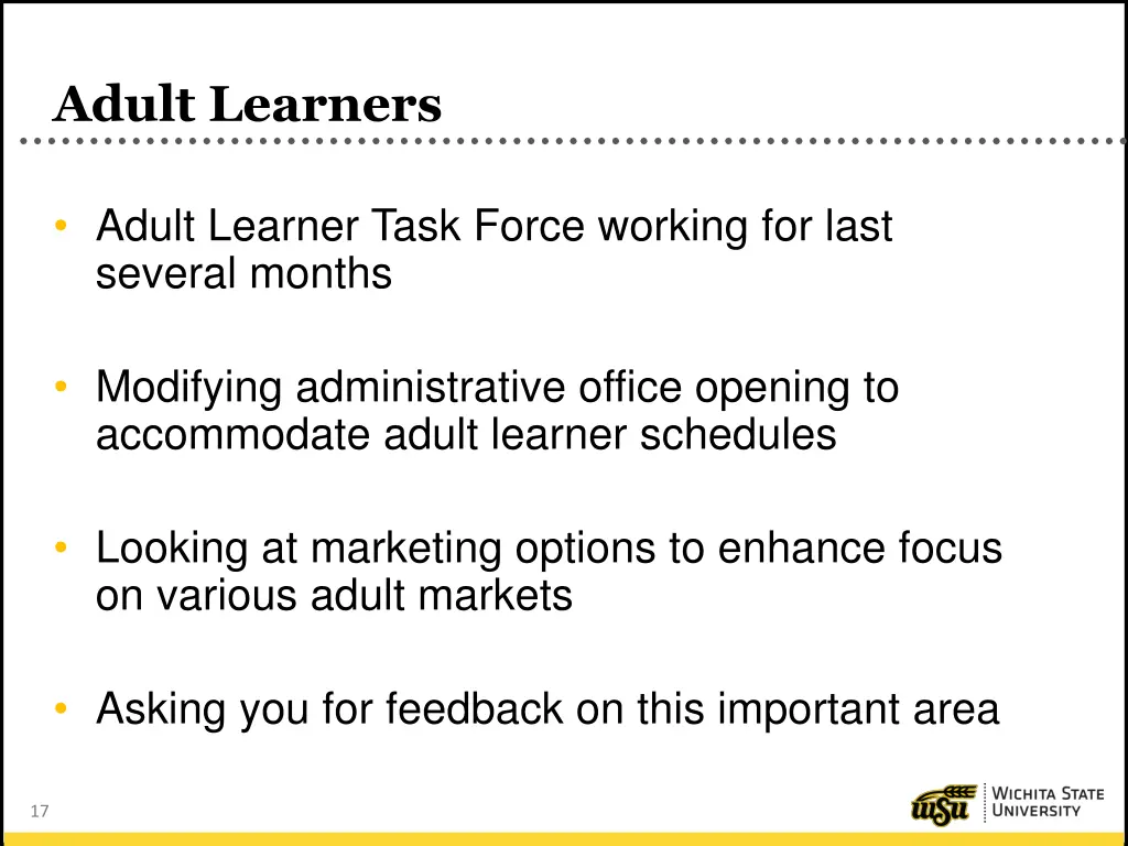 adult learners