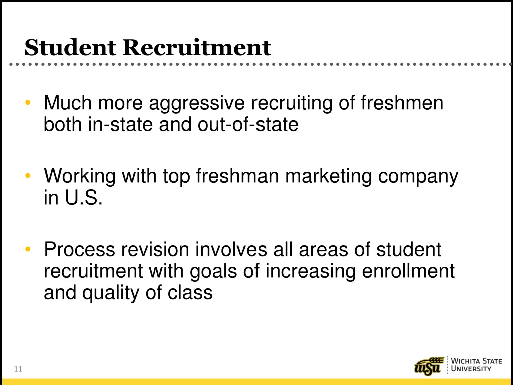 student recruitment