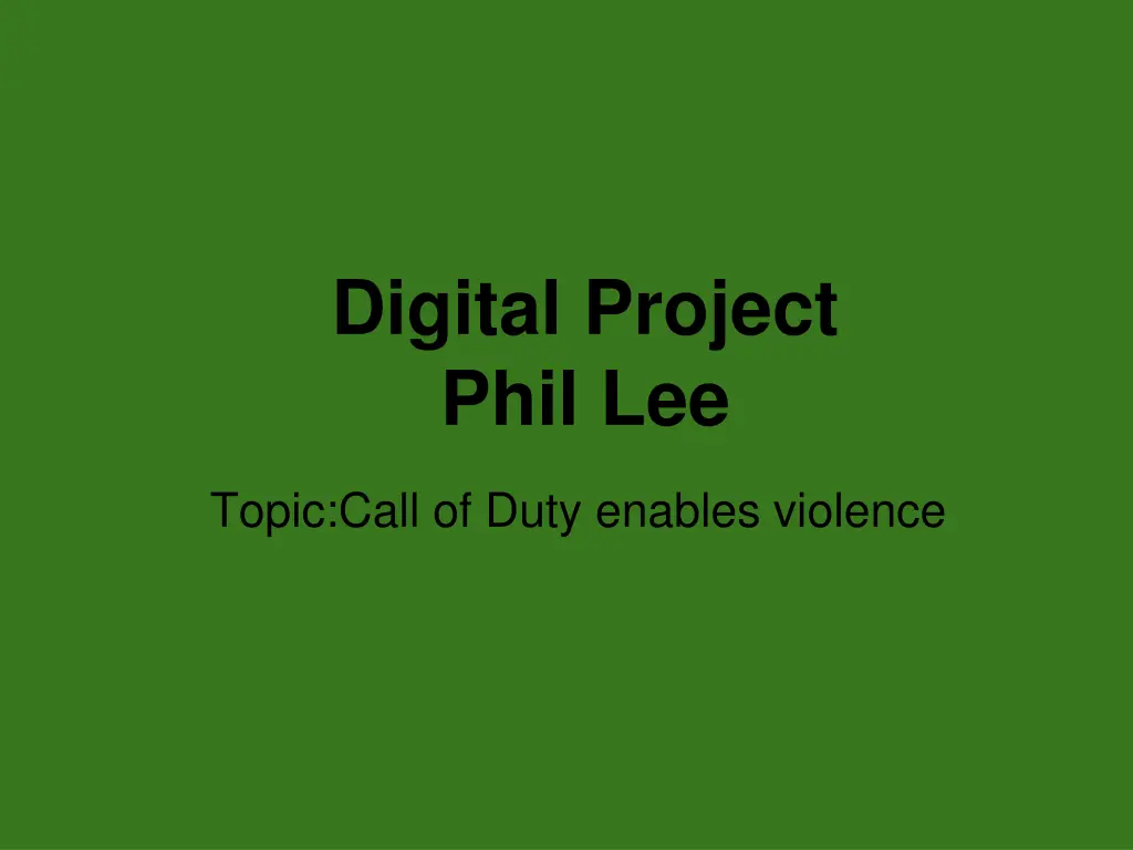 digital project phil lee
