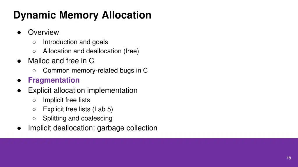 dynamic memory allocation 2