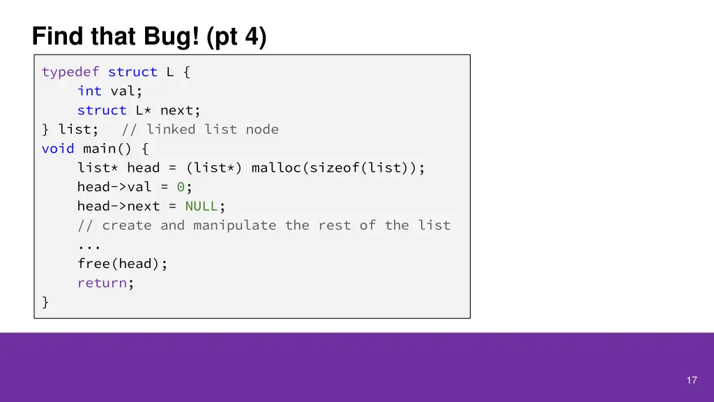 find that bug pt 4