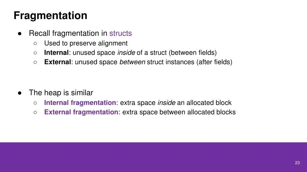 fragmentation