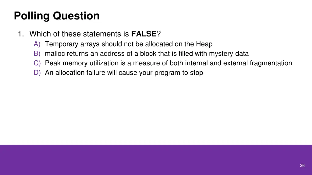 polling question