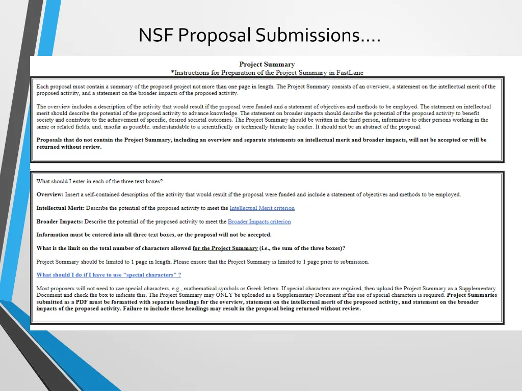 nsf proposal submissions 4