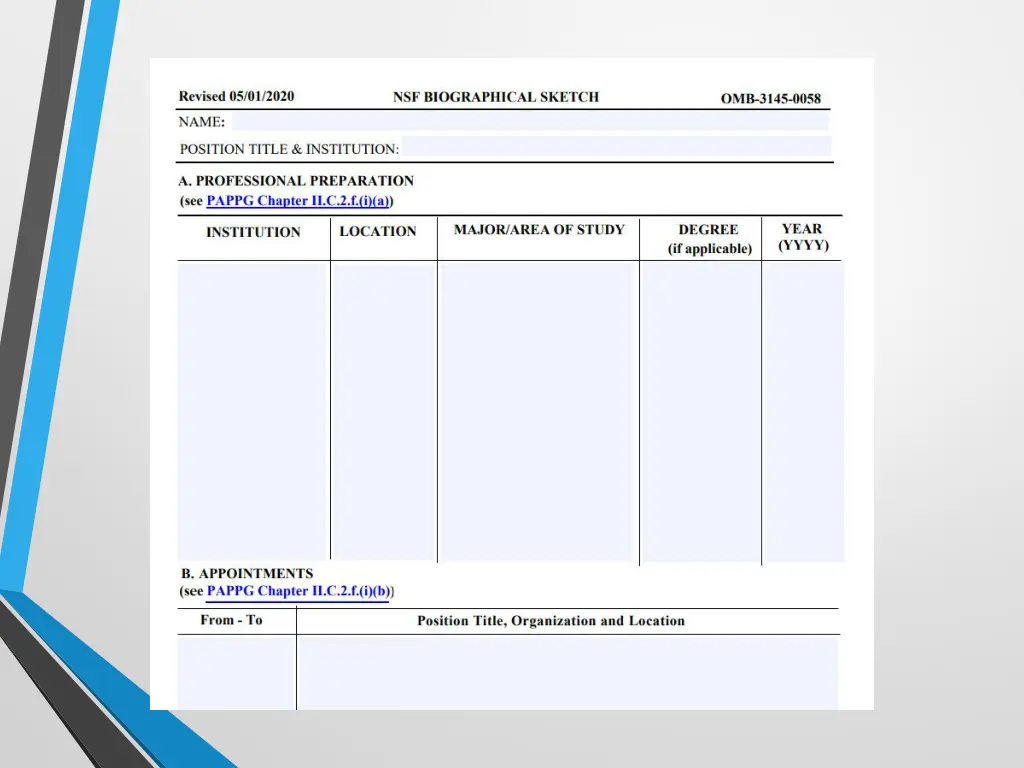 nsf proposal submissions 9