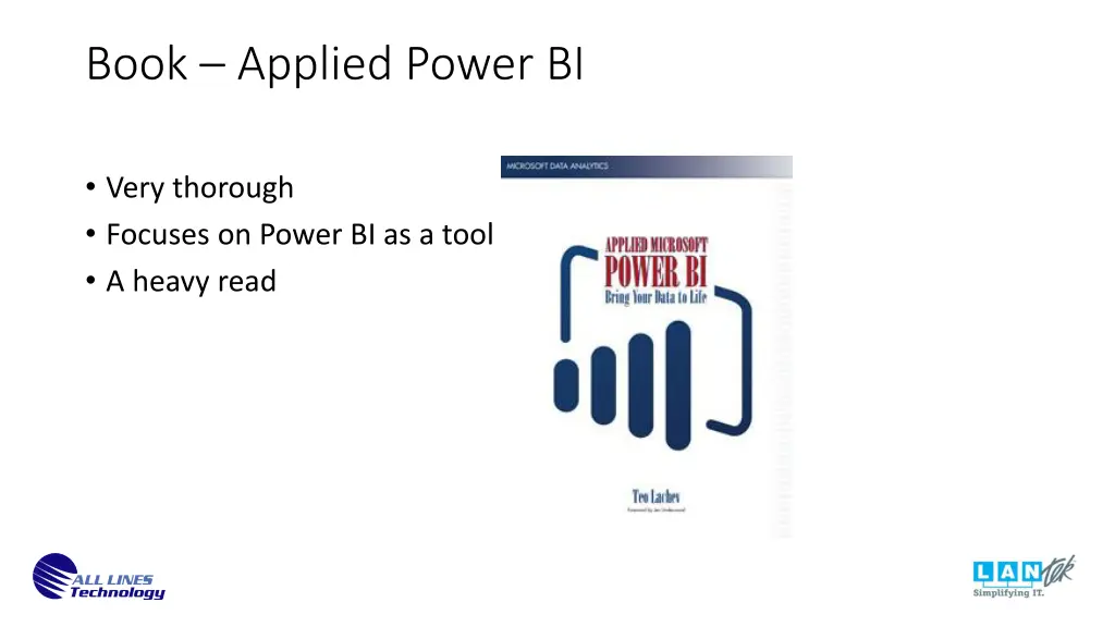 book applied power bi