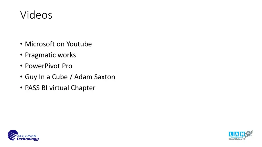videos